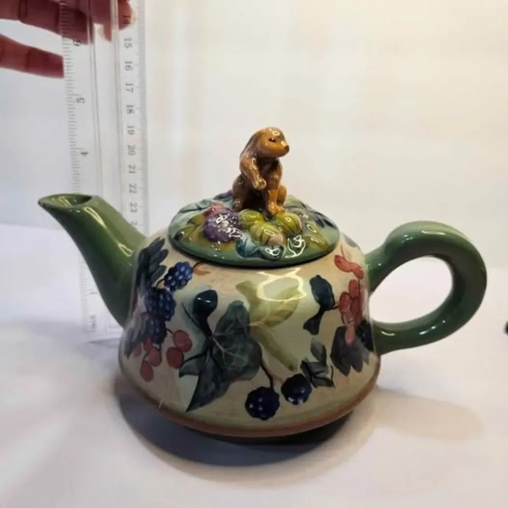 Tracy Porter Beloved Country Collection Teapot Rabbit Lid
